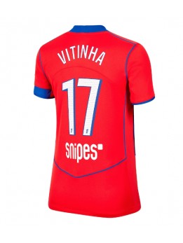 Paris Saint-Germain Vitinha #17 Replika Tredje Kläder Dam 2025-26 Kortärmad